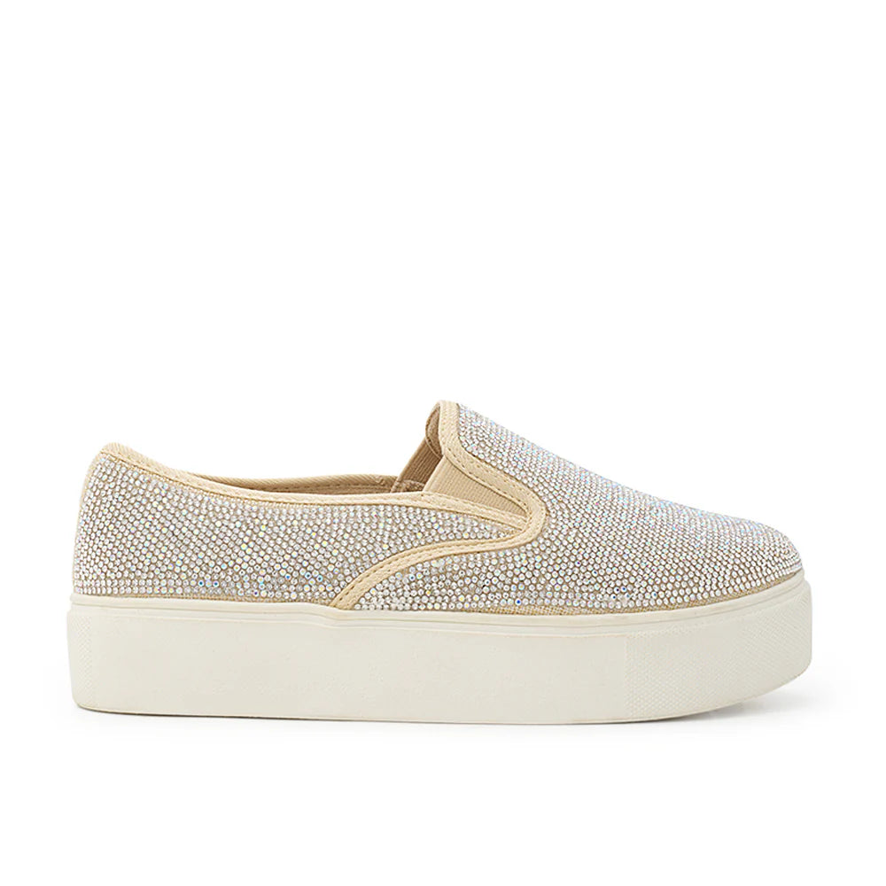 Pauline Slip-On Sneaker, Nude