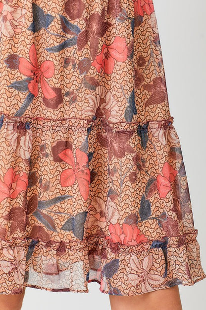 Floral Fantasy Skirt, Multi