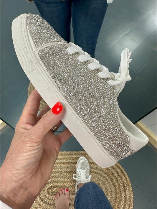 Cherry Rhinestone Sneaker