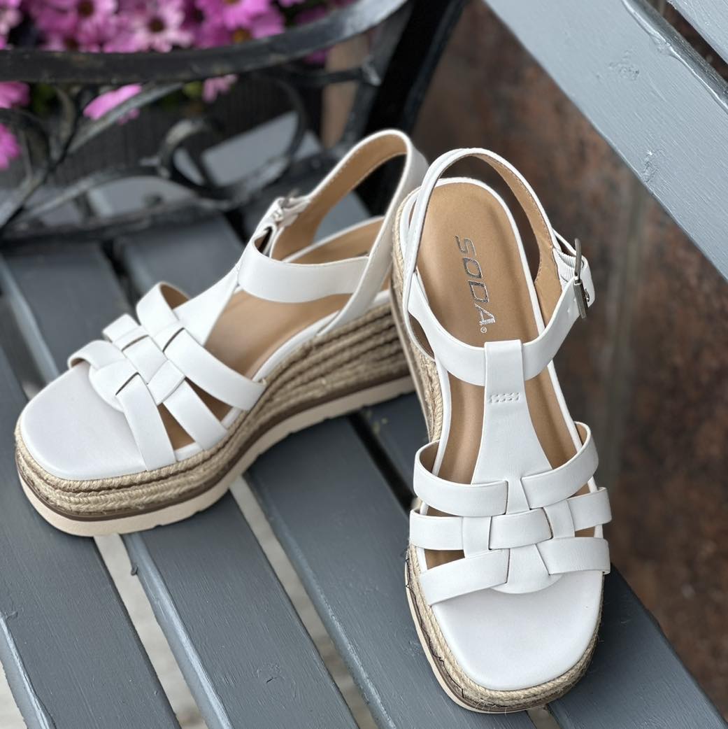 Versa Wedge, White