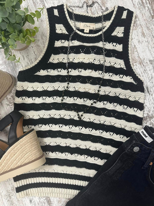 Class Act Sleeveless Sweater