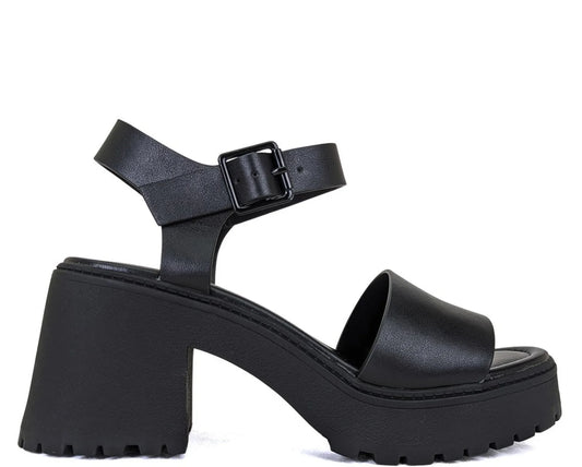 Boomer Chunky Heel, Black