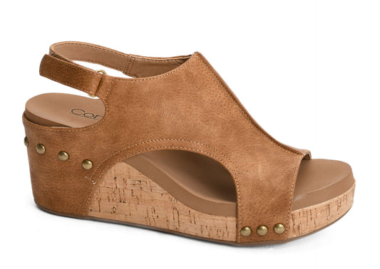Corkys Carley, Cognac Metallic Washed